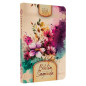 Bíblia KJA | Capa Dura | Slim |Edição Luxo| Flores e Folhas